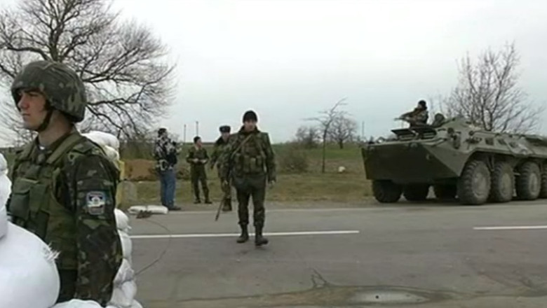 Ucraina, la un pas de razboi cu Rusia. Presedintele vrea o „riposta” la agresiunea rusa Imagine