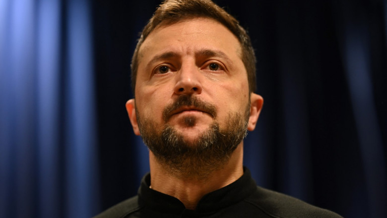 „Ucraina nu este poligon de testare”. Zelenski spune ca are nevoie de o aparare aeriana mai buna dupa atacurile cu drone rusesti Imagine