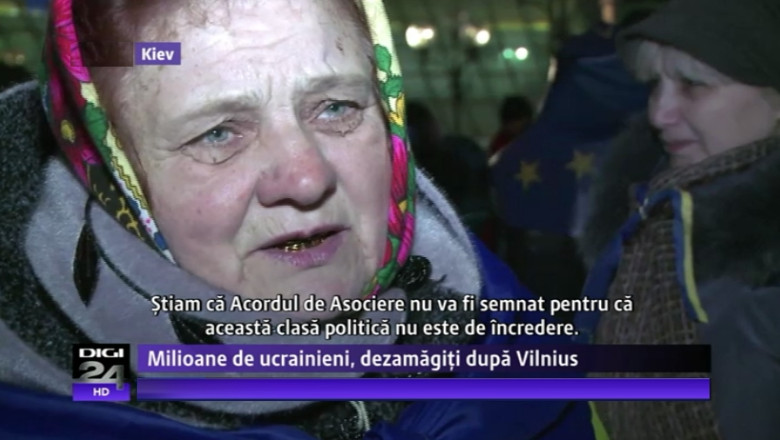 Ucraina: Opozitia cere demisia lui Viktor Ianukovici. „A furat visul european al poporului, a vandut destinul si viitorul tarii” Imagine