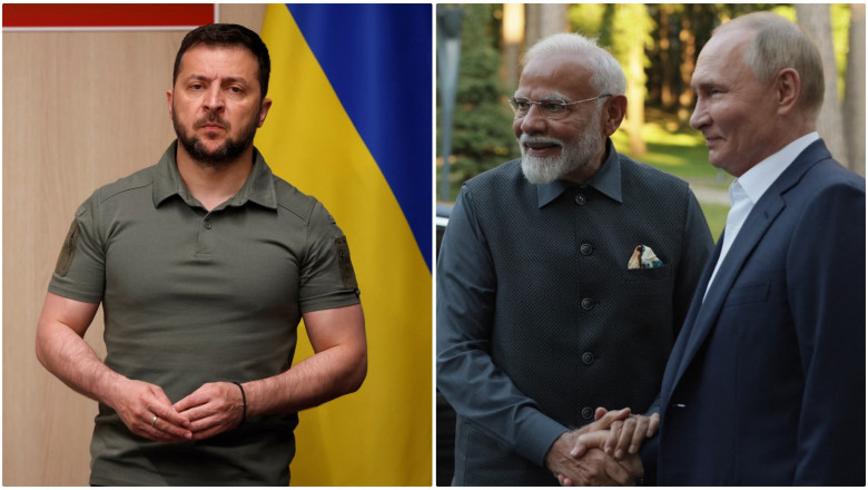 Ucraina pariaza pe India pentru obtinerea unui acord de pace cu Putin. De ce este premierul Modi cea mai buna speranta a lui Zelenski Imagine