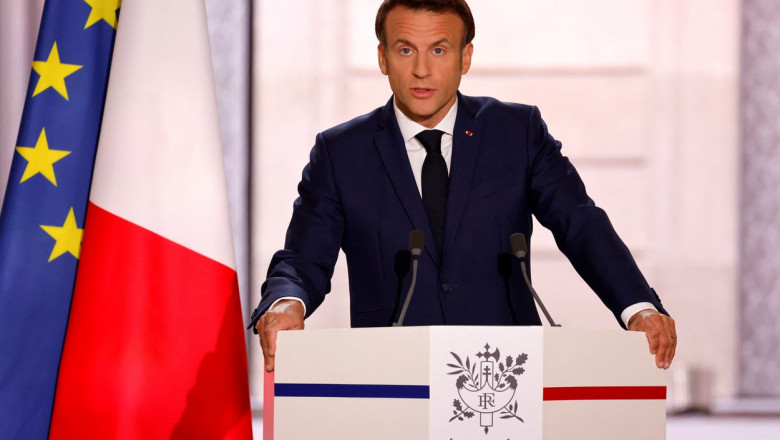 Ucraina respinge propunerea lui Macron ca Rusia sa primeasca garantii de securitate pentru a incheia razboiul Imagine