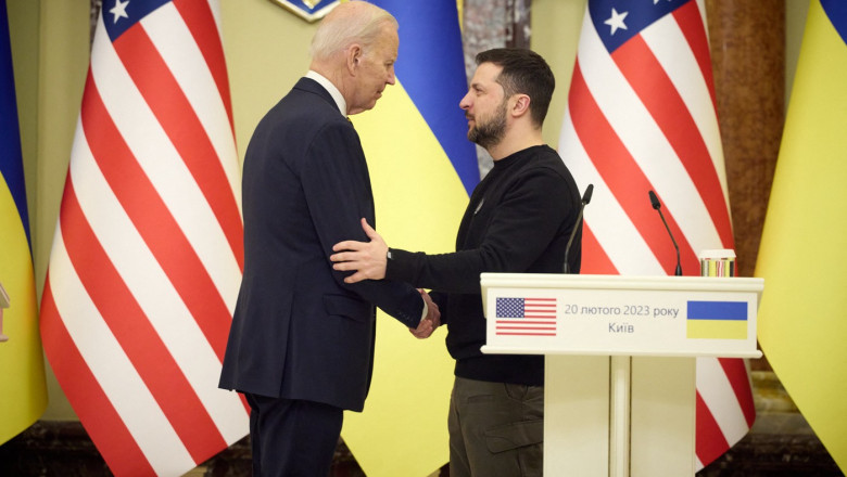 Ucraina scapa de o datorie de 4,7 miliarde de dolari fata de SUA. „Am facut pasul stipulat in lege catre anularea acelor imprumuturi" Imagine