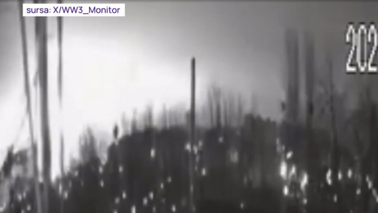 Ucraina spune ca o racheta ruseasca a intrat in spatiul aerian al Romaniei. MApN: „Nu a fost confirmata” Imagine