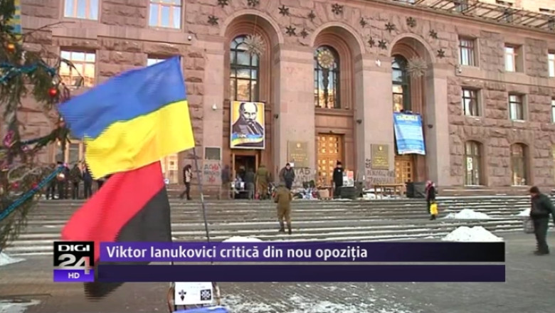 Ucraina: Viktor Ianukovici s-a imbolnavit si intra in concediu medical. El acuza liderii opozitiei ca tine oamenii in strada „din ambitie” Imagine