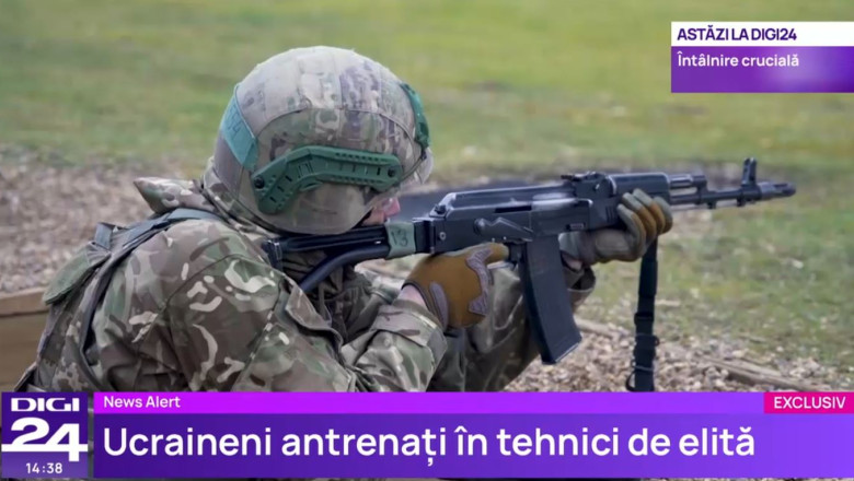 Ucraineni antrenati in tehnici de elita. Pregatirea intensiva se face in Marea Britanie Imagine