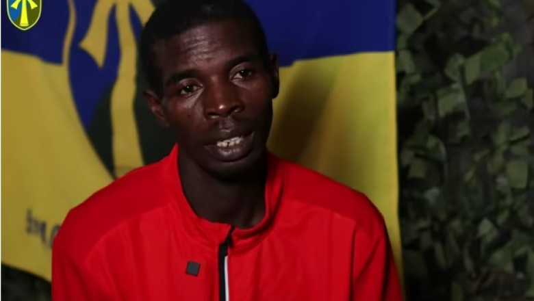 Ucrainenii au capturat un atlet kenyan care lupta de partea rusilor. „Am venit ca turist, apoi m-au pus sa semnez niste documente” Imagine