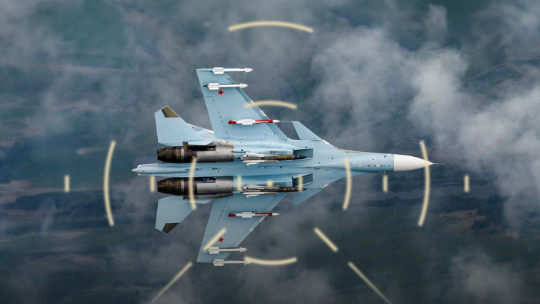 Ucrainenii au doborat doua avioane de lupta rusesti Su-34. „Am distrus zece avioane in zece zile” Imagine