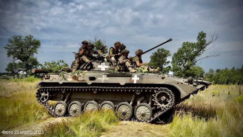 Ucrainenii au eliberat Andriivka, la sud de Bahmut. Kievul, atacat de rusi cu drone kamikaze. ONU a gasit mine la centrala Zaporojie Imagine