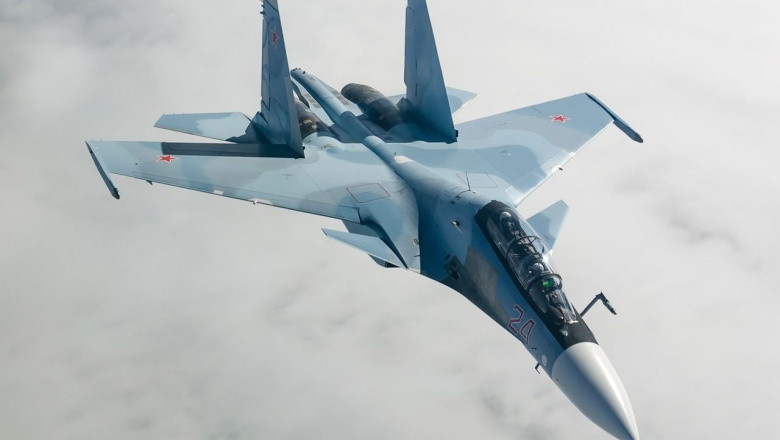 Ucrainenii le-au doborat rusilor un avion de vanatoare Su-30, in valoare de 50 de milioane de dolari. Ce arma au folosit Imagine