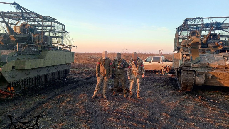 Ucrainenii si-au abandonat in Kursk unele dintre cele mai bune sisteme de armament si au pierdut aici mai multe blindate decat rusii Imagine