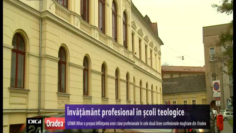 UDMR Bihor a propus infiintarea unor clase profesionale in cele doua licee confesionale maghiare din Oradea Imagine