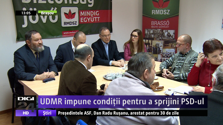 UDMR impune conditii pentru a sprijini PSD-ul Imagine