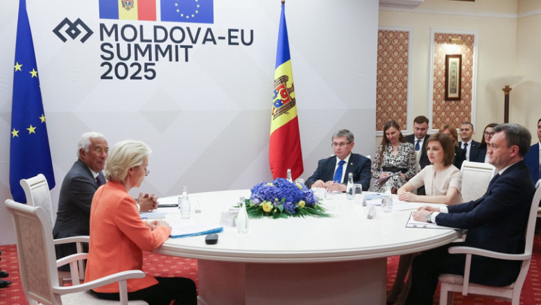 UE va investi 1,9 miliarde de euro in R. Moldova, a anuntat Maia Sandu la finalul summitului bilateral de la Chisinau Imagine