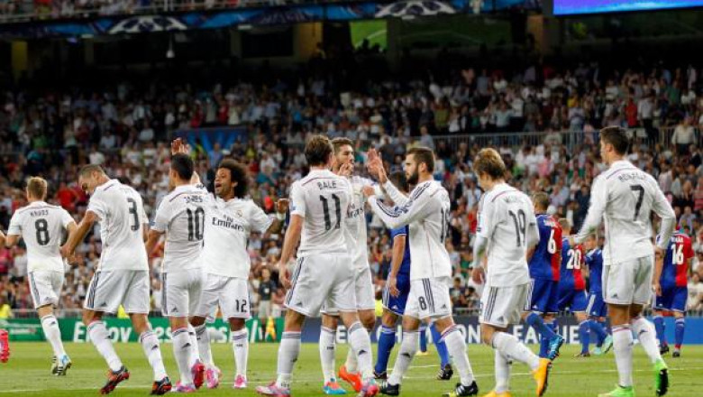 UEFA CHAMPIONS LEAGUE. Real Madrid - FC Basel, 5-1 Imagine