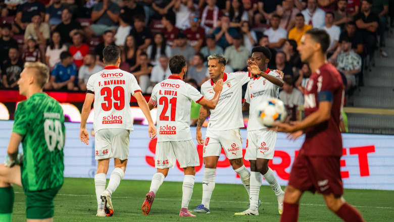 UEFA Europa League. CFR Cluj pierde meciul cu Braga si are sanse mici de a merge in play-off. „A fost 100% penalty” Imagine