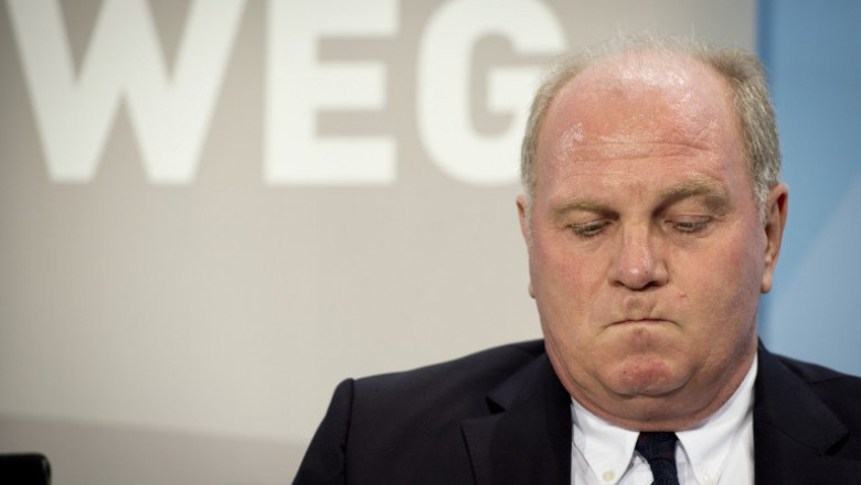 Uli Hoeness a demisionat de la Bayern si accepta pedeapsa cu inchisoarea Imagine
