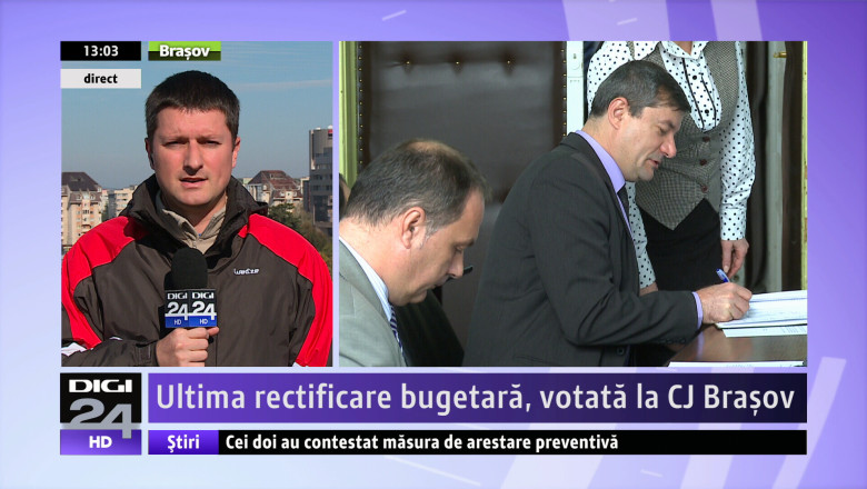 Ultima rectificare bugetara, votata la CJ Brasov  Imagine