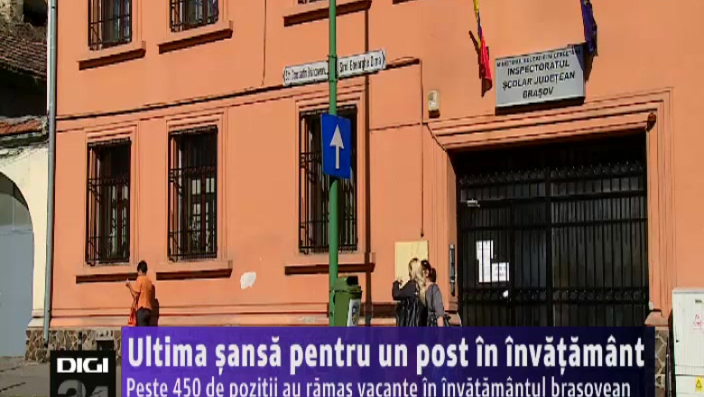 Ultima sansa pentru un post in invatamant Imagine