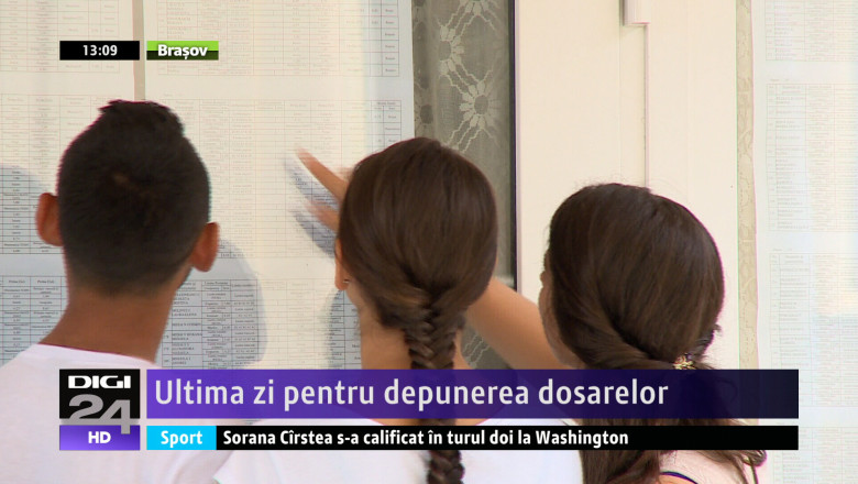 Ultima zi pentru depunerea dosarelor Imagine