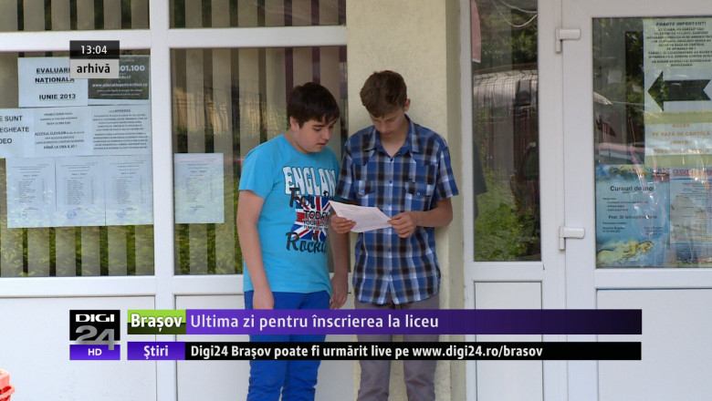 Ultima zi pentru inscrierea la liceu  Imagine