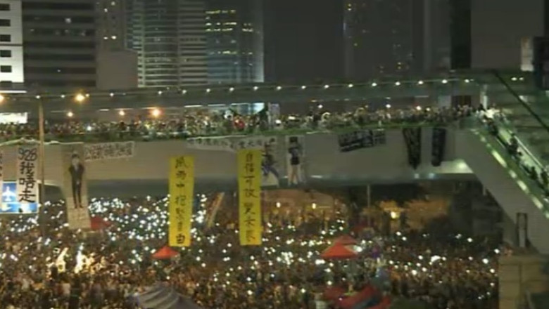 Ultimatum pentru manifestantii din Hong Kong Imagine