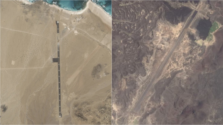 Un aerodrom misterios a aparut pe o insula pustie din Marea Rosie. Ce rol are reteaua tot mai mare de baze militare offshore din Yemen Imagine