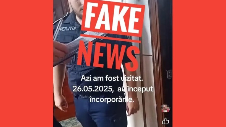Un alt fake news demontat de MApN: „Nu au inceput incorporarile” Imagine
