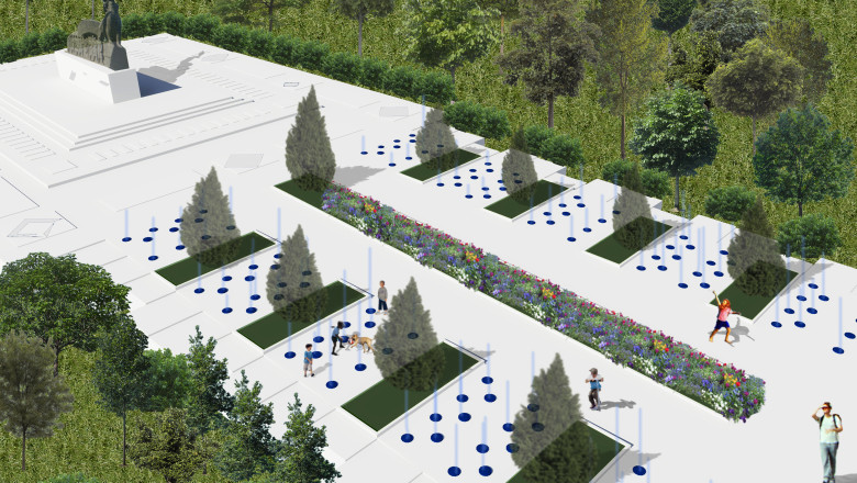 Un alt fel de parc istoric. Zona veche de promenada din centrul orasului Constanta va fi refacuta cu bani europeni Imagine