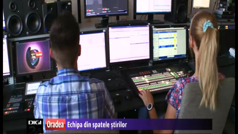 Un an de Digi24 Oradea. Stirile, o munca de echipa Imagine