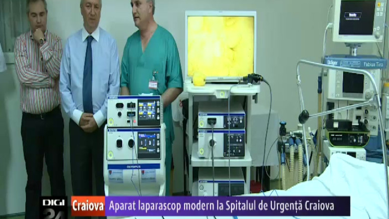 Un aparat laparascop modern a fost adus la Spitalul de Urgenta Craiova Imagine