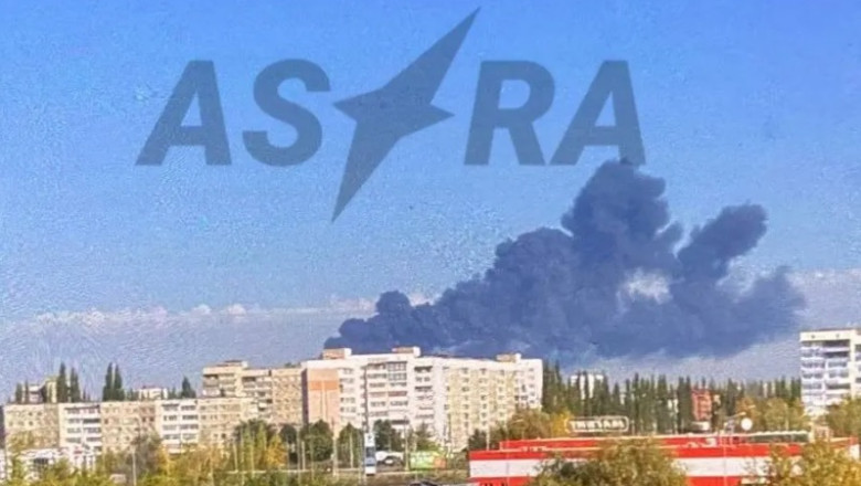 Un atac ucrainean cu drone a incendiat rafinaria Gazprom Baskortostan, una dintre cele mai mari din Rusia. Explozii puternice si fum Imagine