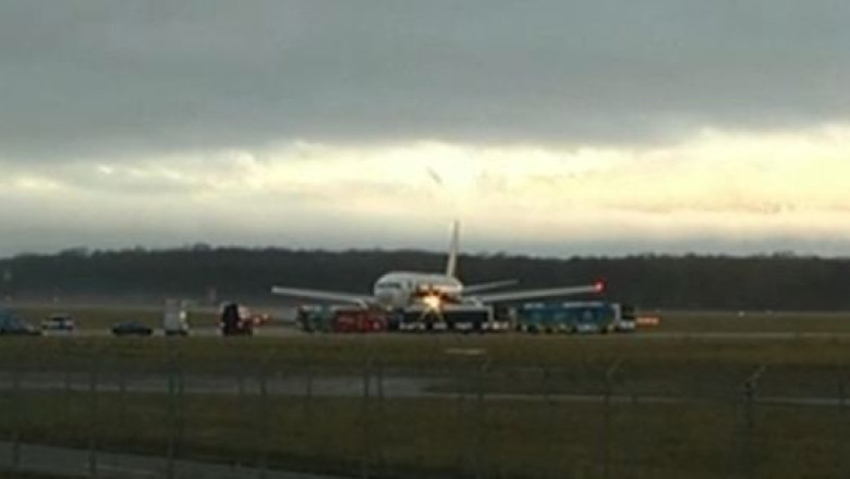 Un avion a fost deturnat chiar de copilot Imagine