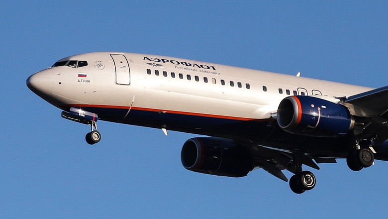 Un avion al Aeroflot a ramas in pana de motor in plin zbor, la peste 11.000 de metri altitudine. La bord se aflau 150 de pasageri Imagine