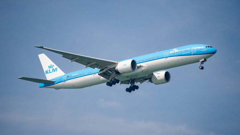 Un avion Boeing 777 al KLM a revenit pe aeroportul din Amsterdam din cauza unei probleme tehnice Imagine
