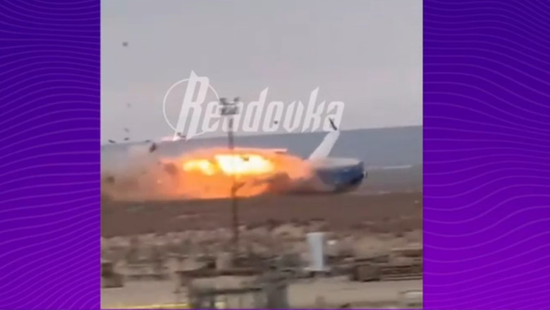 Un avion de pasageri s-a prabusit in Kazahstan. 67 de oameni se aflau la bord. 32 au supravietuit. Posibila cauza a tragediei Imagine