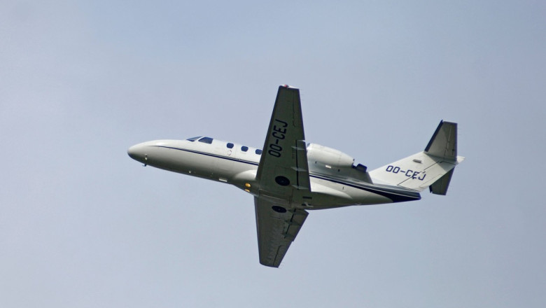 Un avion privat s-a prabusit in Marea Baltica, in largul coastelor Letoniei Imagine