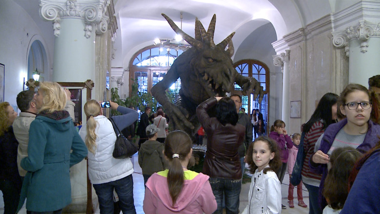 Un balaur domina expozitia dedicata focului de la Muzeul Tarii Crisurilor Imagine