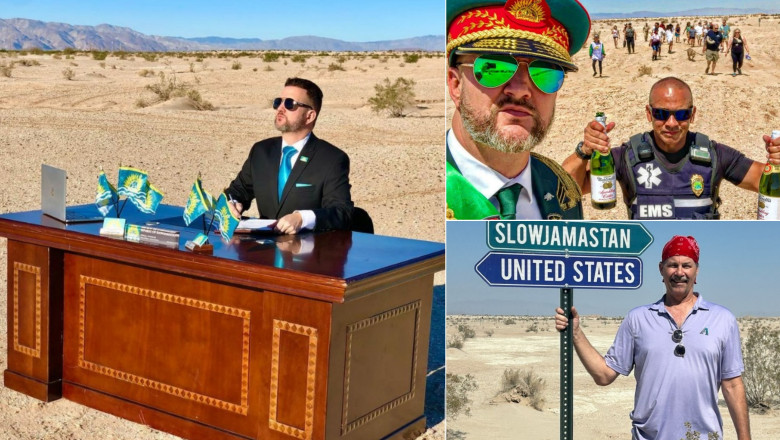 Un barbat care a vizitat toate tarile din lume si-a creat propriul lui stat si si-a declarat independenta de SUA Imagine