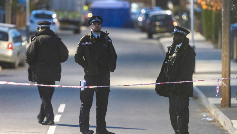 Un barbat care isi plimba catelul a fost ucis intr-un atac cu un cutit in vestul Londrei. Un suspect a fost arestat Imagine