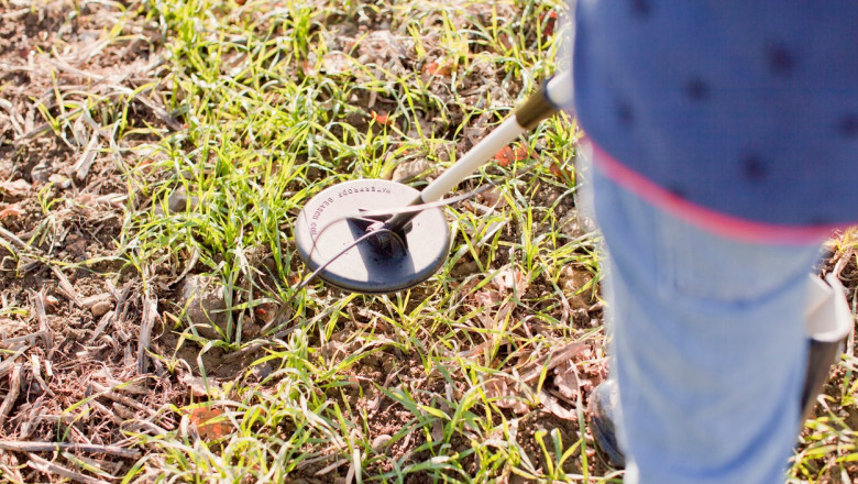 Un barbat din Gorj a descoperit sase bratari tracice din aur ingropate la 30 de centimetri in pamant Imagine