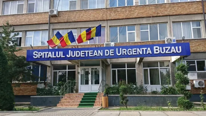 Un barbat s-a aruncat de la etajul 4 al Spitalului Judetean Buzau. El fusese internat dupa ce a incercat sa se sinucida cu medicamente Imagine