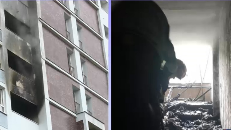 Un bec lasat aprins langa hartia igienica ar fi cauza incendiului care a cuprins un hotel in Baile Felix Imagine