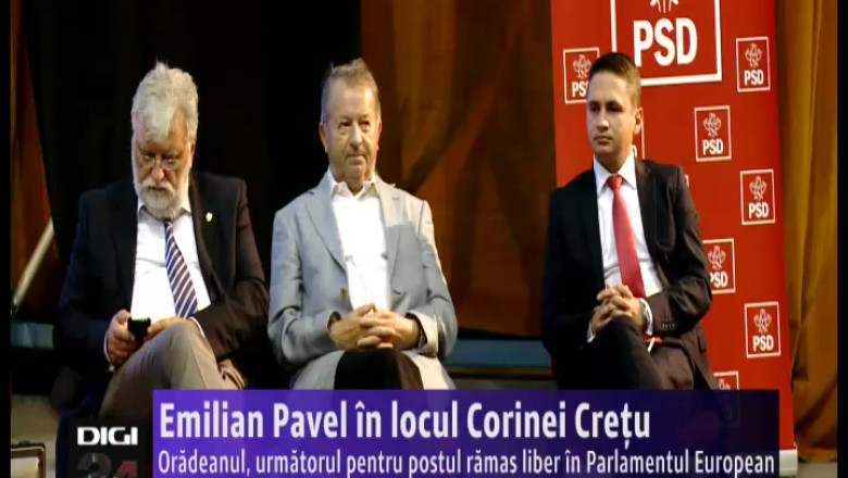 Un bihorean in Parlamentul European. Emilian Pavel va ocupa locul lasat liber de Corina Cretu Imagine