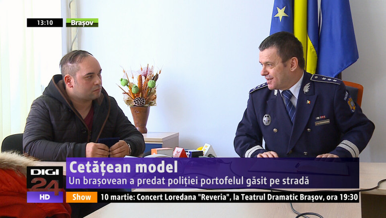 Un brasovean a predat politiei portofelul gasit pe strada Imagine