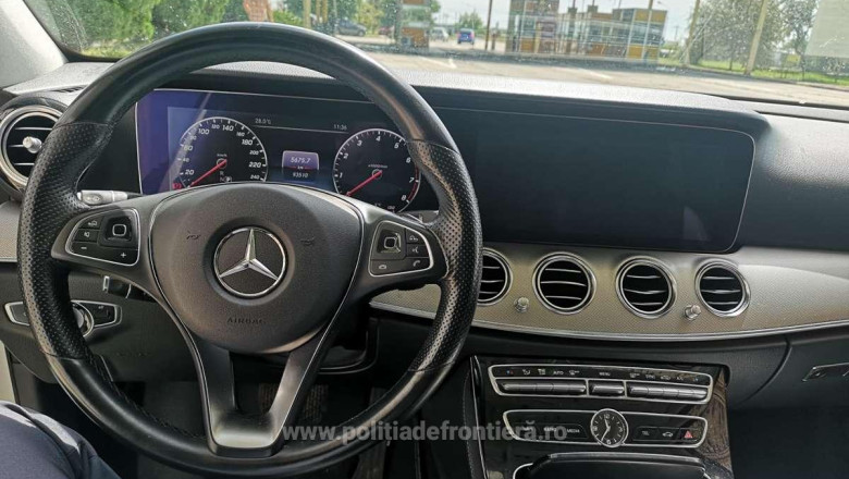 Un bulgar a fost prins in timp ce incerca sa scoata din tara un Mercedes-Benz de 60.000 de euro furat din Belgia Imagine