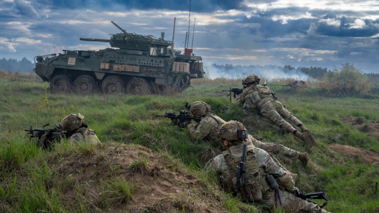 Un caporal spaniol a fost ucis intr-un exercitiu tactic cu gloante reale, in timpul exercitiului NATO Saber Strike 2024 in Polonia Imagine