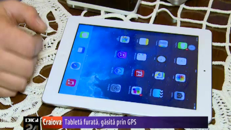 Un craiovean si-a localizat prin GPS tableta furata  Imagine