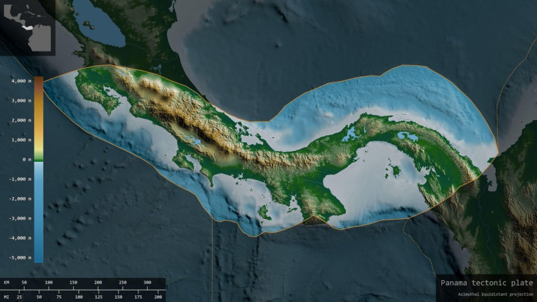 Un cutremur cu magnitudine 6,7 s-a produs la numai 10 km adancime in Oceanul Pacific, in apropiere de Panama Imagine