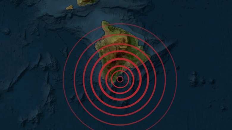 Un cutremur cu magnitudinea 5,7 a avut loc in Hawaii Imagine