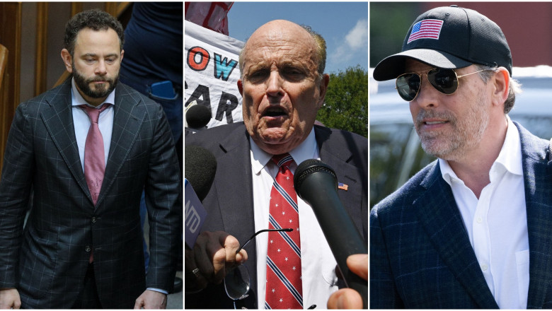Un deputat ucrainean care l-a ajutat pe Giuliani sa caute informatii compromitatoare despre Joe si Hunter Biden e acuzat de tradare Imagine